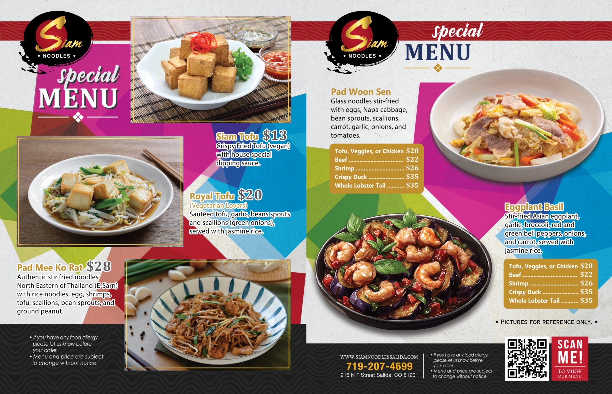 Siam Noodles Salida - Authentic Thai Food